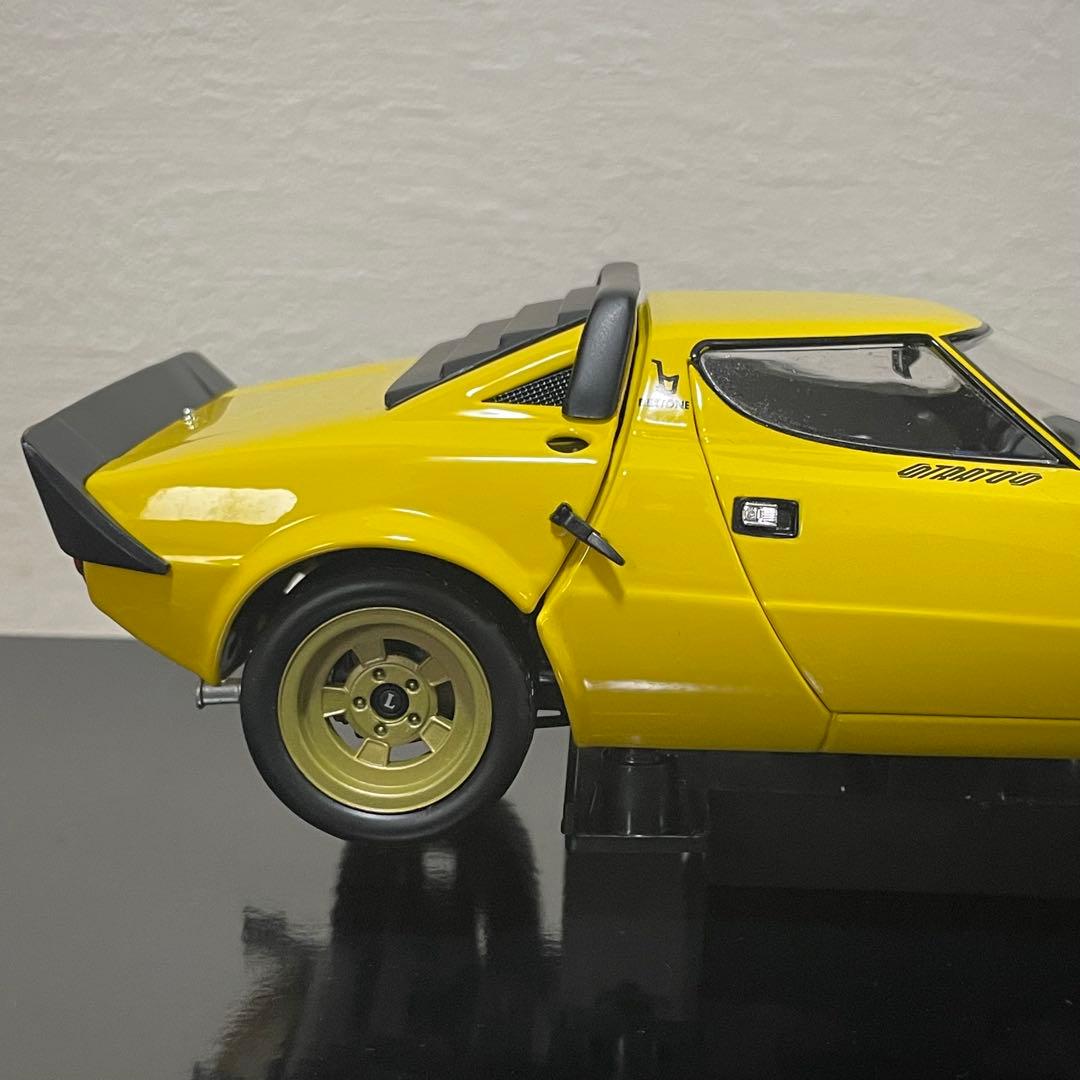 J*1様 京商 1/18 ランチア ストラトス HF イエロー