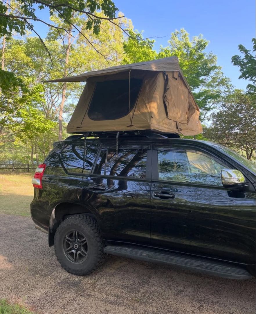 アドベンチャーキングスルーフトップテント 別料金THULEルーフレール4本セット