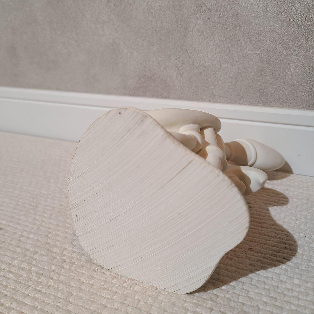 ディズニーランド　ガラスの靴　リトルマーメイド　セバスチャン　置物　白シリーズ