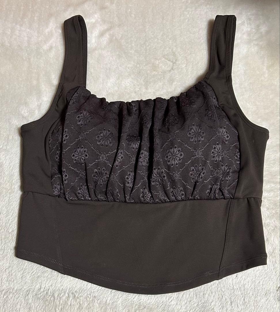 【SUKALA】フラワーレースブラトップ Mサイズ