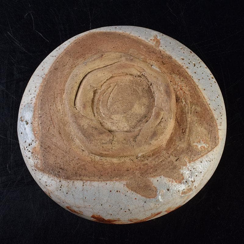 桃山時代　志野茶碗　美濃焼　元屋敷窯　陶祖十二代　加藤景秋極め箱　V　R8568