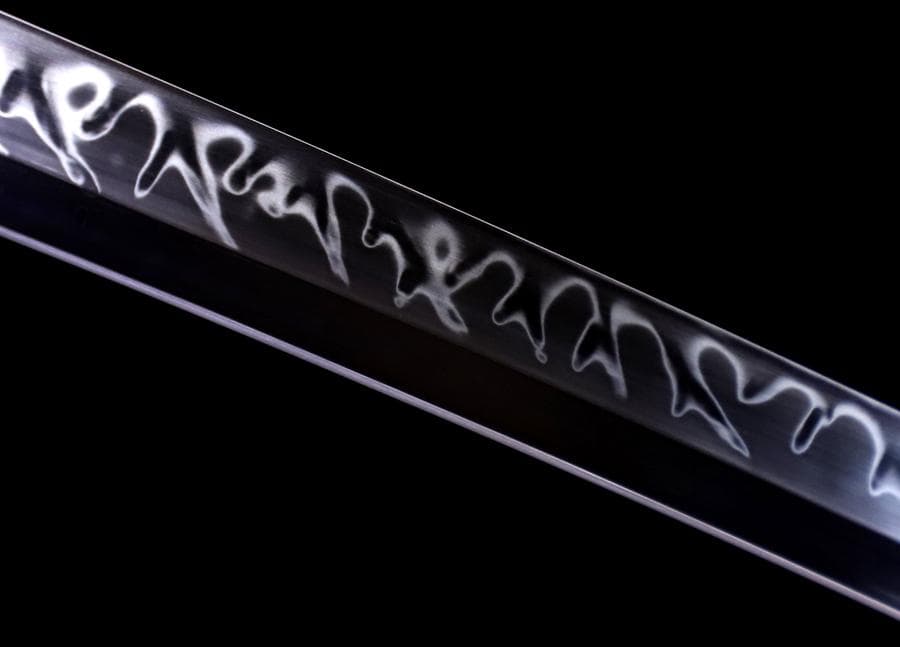 火炎紋雲斬り 日本刀 模造刀 居合刀 武士道 武蔵 鑑賞用 手鍛造打