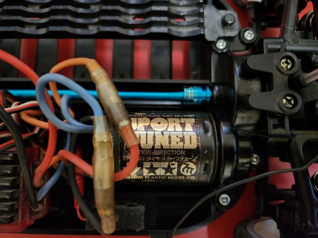 タミヤ TT01 メカ付き動作品