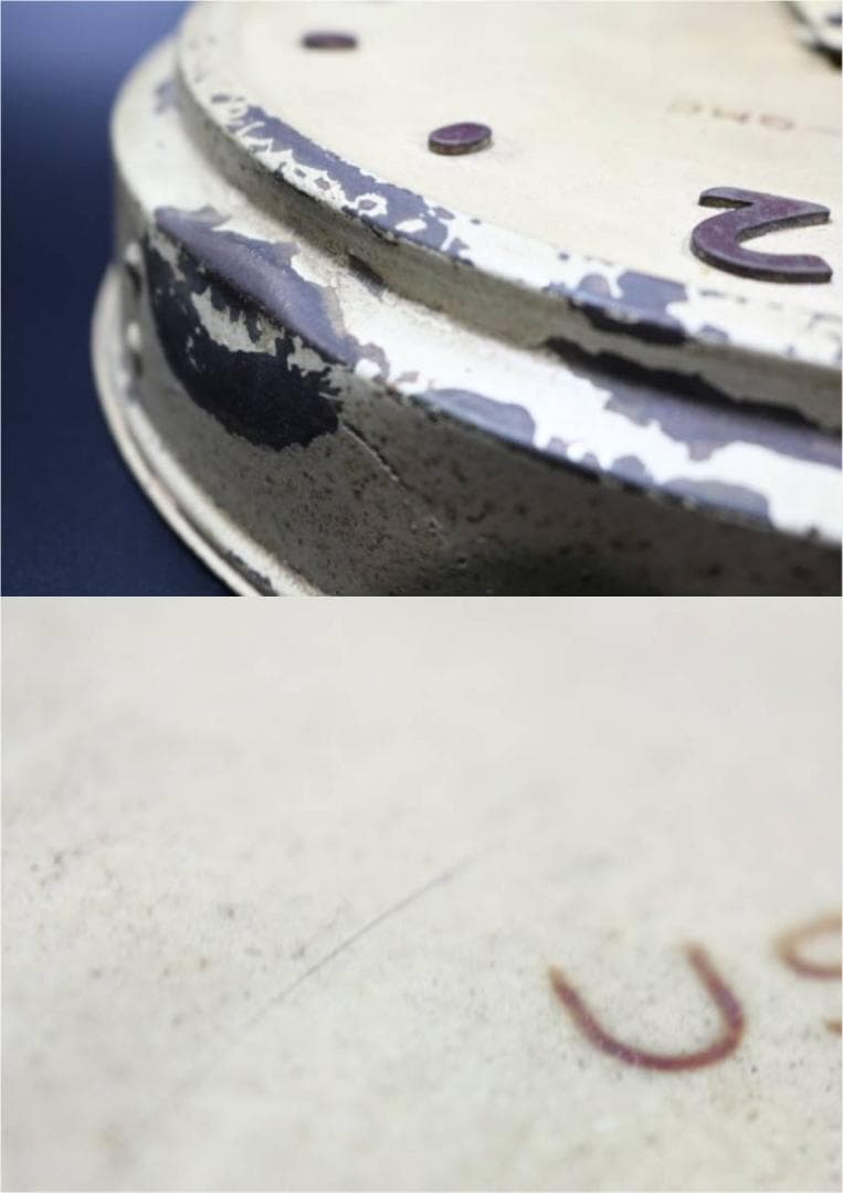 掛け時計 手巻き 精工舎 USA QMC アメリカ陸軍需品科 ヴィンテージ