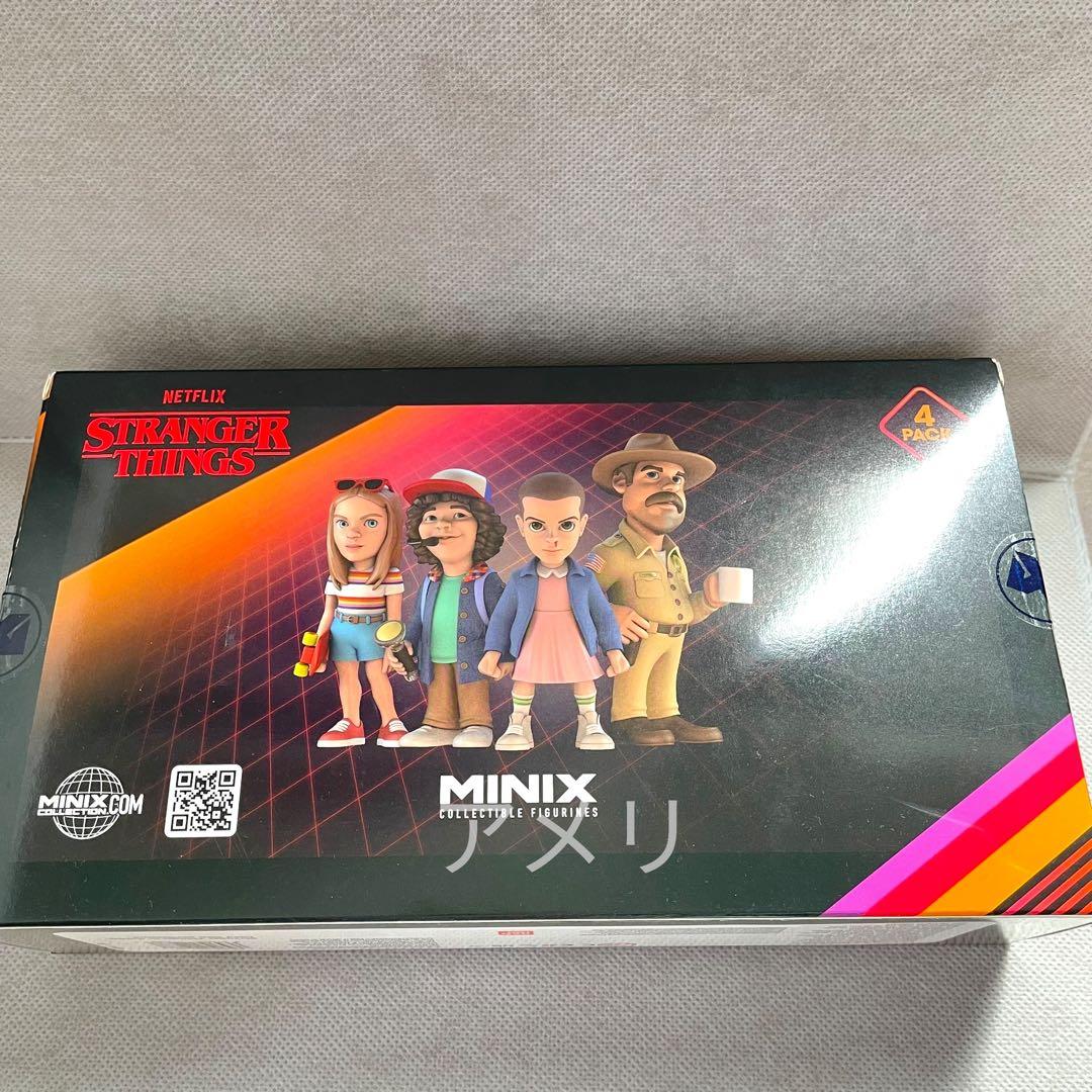 限定 ストレンジャー・シングス MINIX フィギュア　4体セット