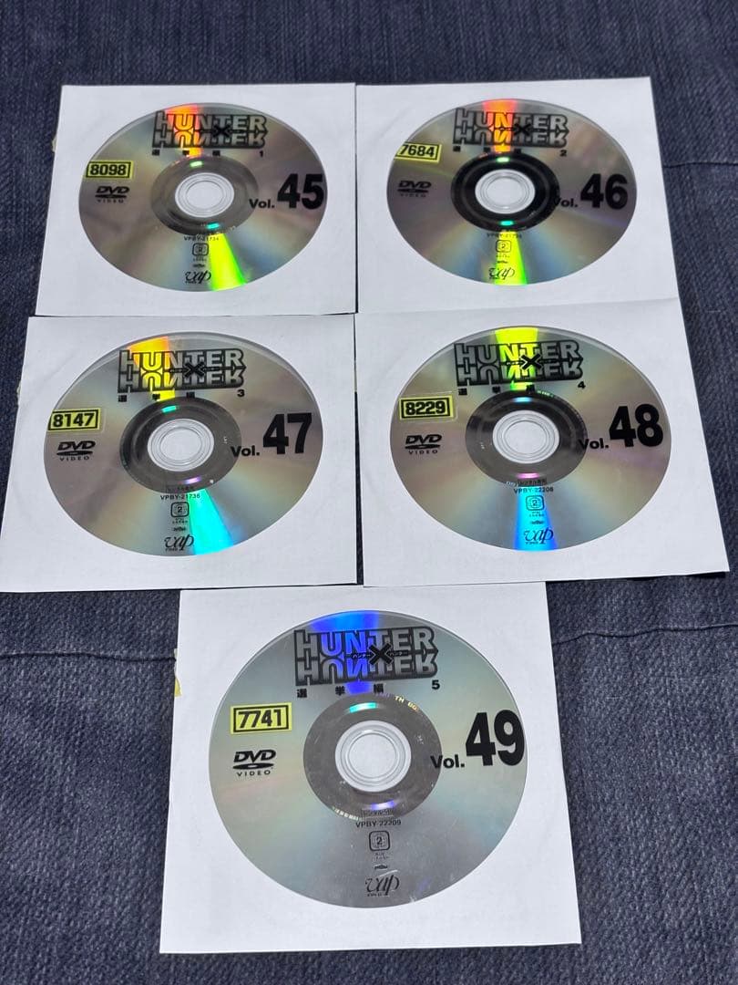 ハンターハンターDVD全38巻