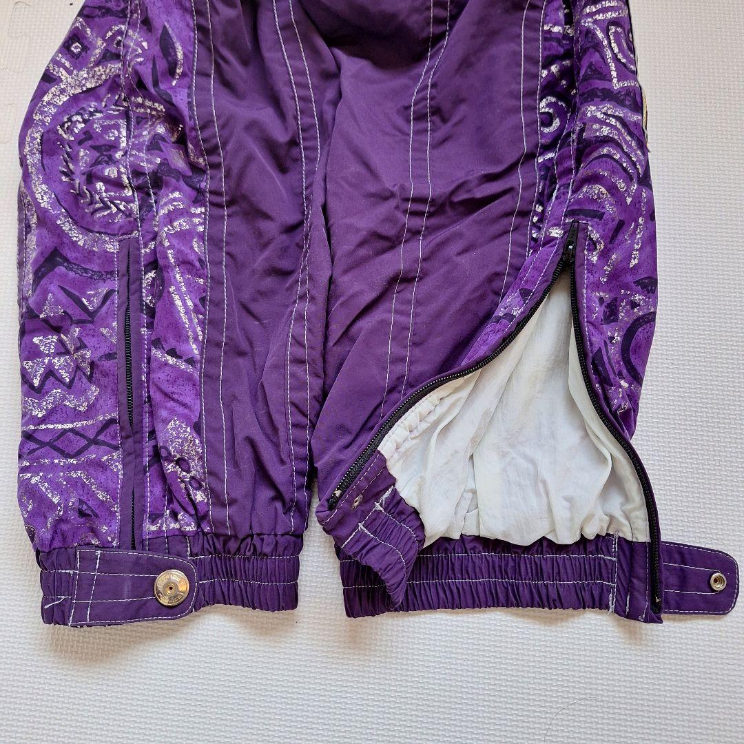 【FABLICE】スキーウェア上下 メンズ 紫 セット