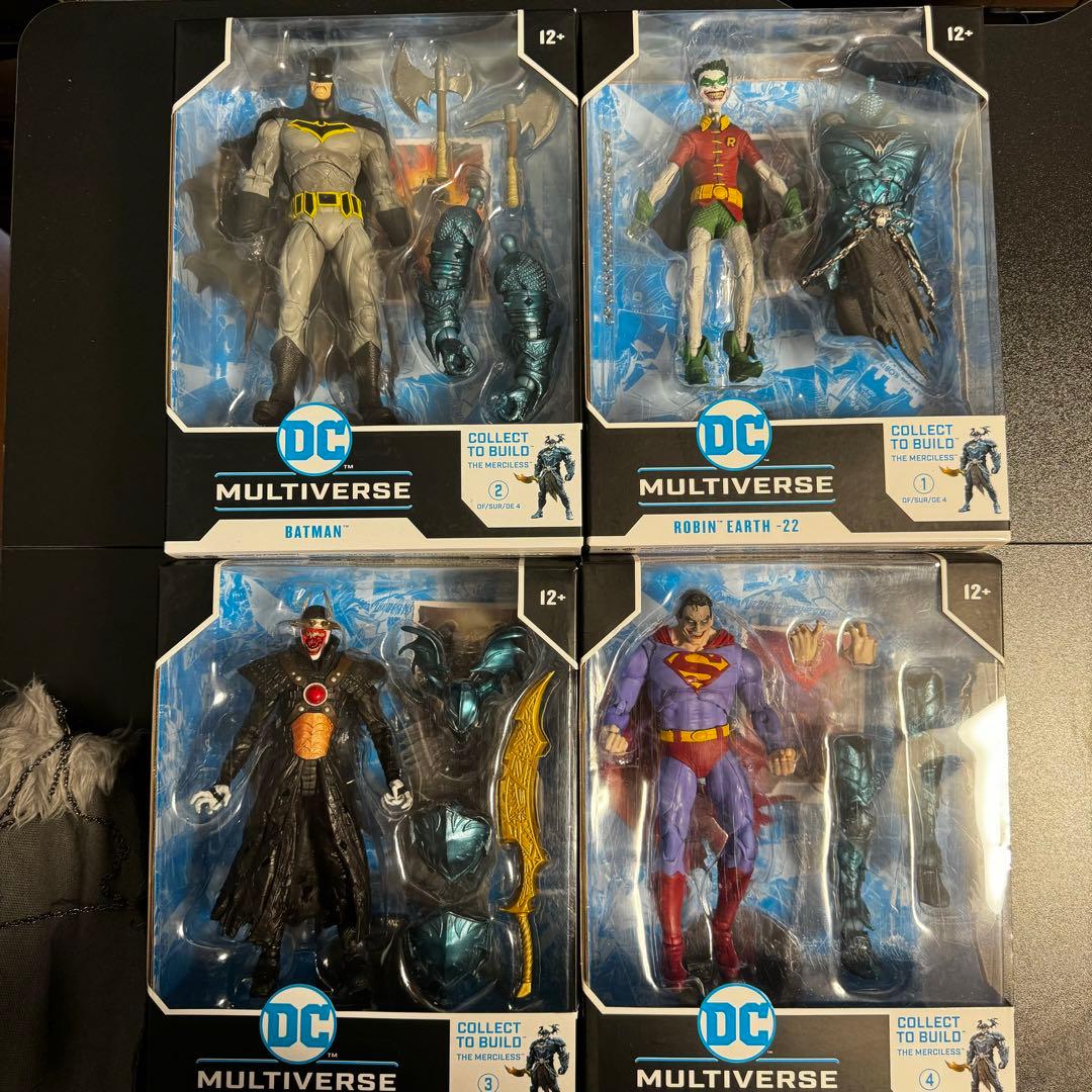 DCマルチバース　マーシレスアソート全種　マーシレス用カスタムケープ付　中古美品