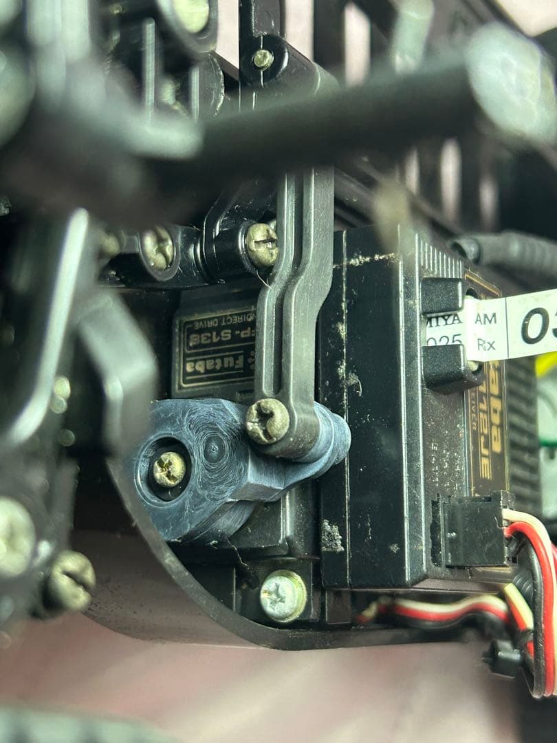 タミヤTT01ファイスペセトTRE01受信機とESCが一体型バッテリー充電器付き