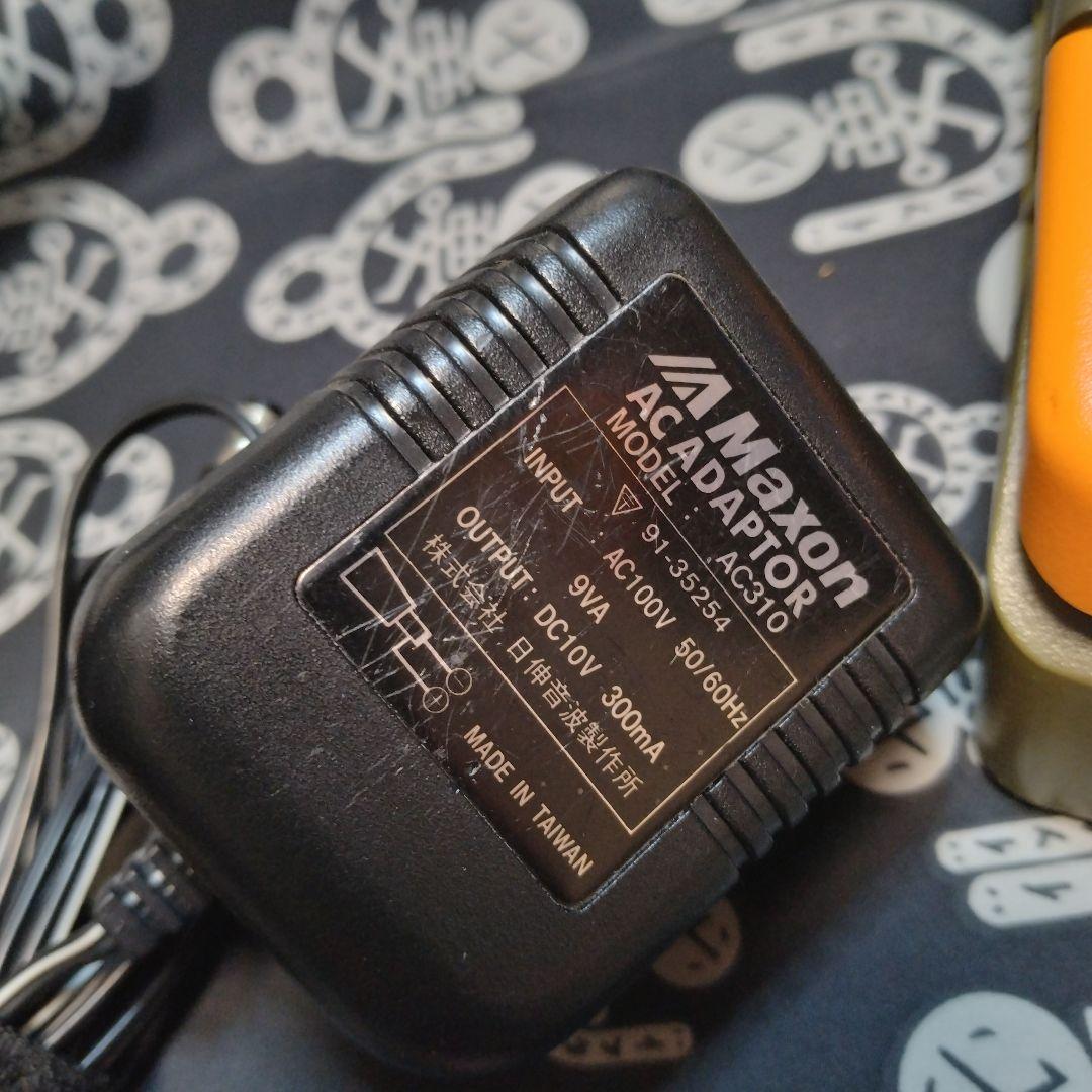 【希少！】MAXON OD-F1 オーバードライブ、ACアダプター付き