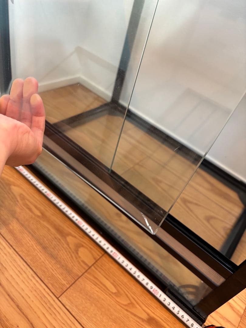 爬虫類飼育ガラスケージ 60✖️60✖️45cm 新潟