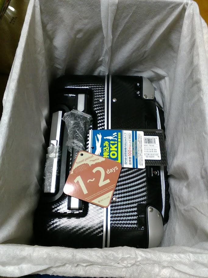 ☆新品☆未使用品☆　レジェンドウォーカー・スーツケース（6209-50）ブラック