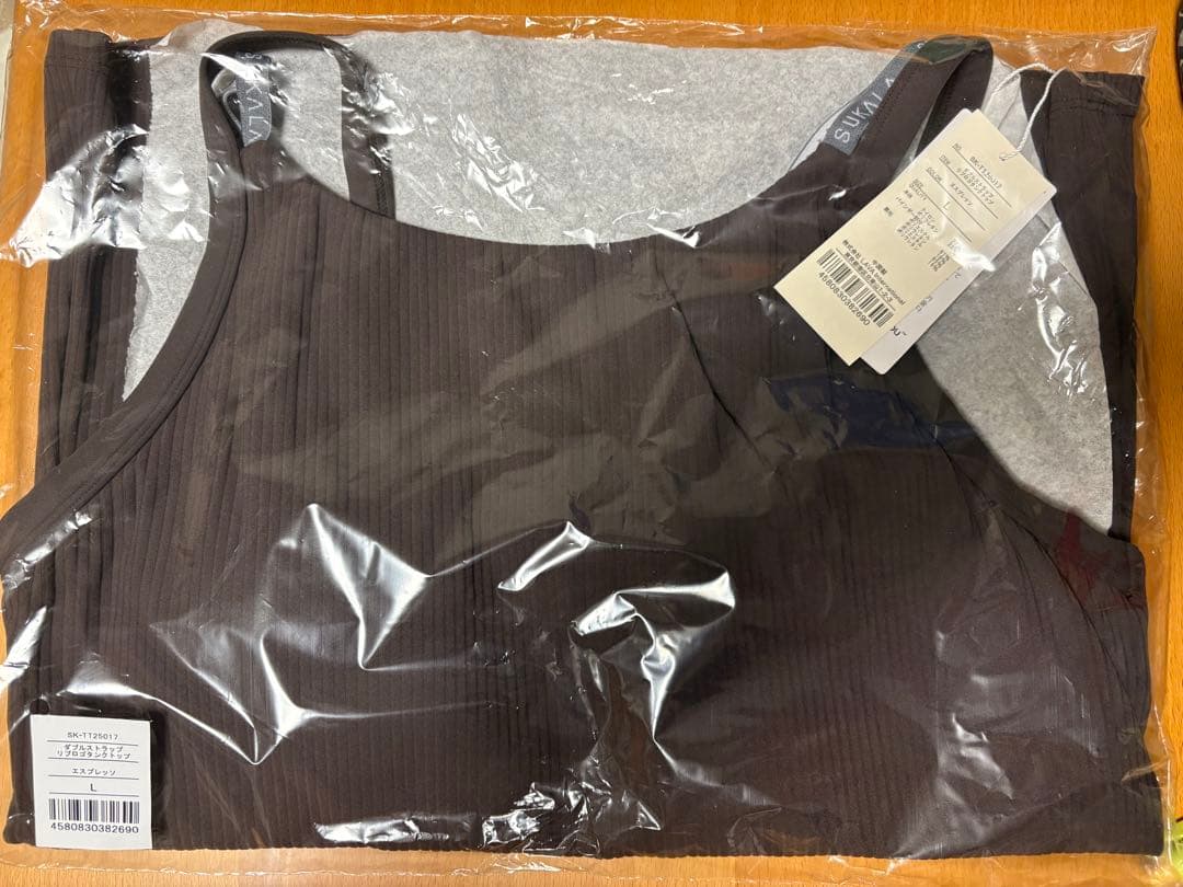 ★期間限定値下げ【新品タグ付未開封】新商品LAVA ヨガトップ エスプレッソ L