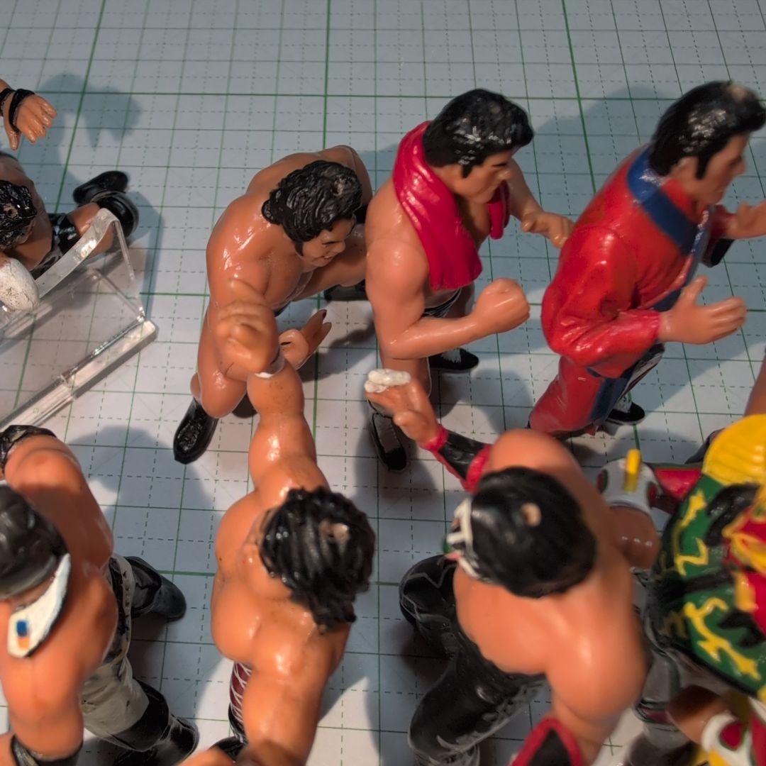 新日本プロレス　ミニフィギュア（ルーズ品）13体セット