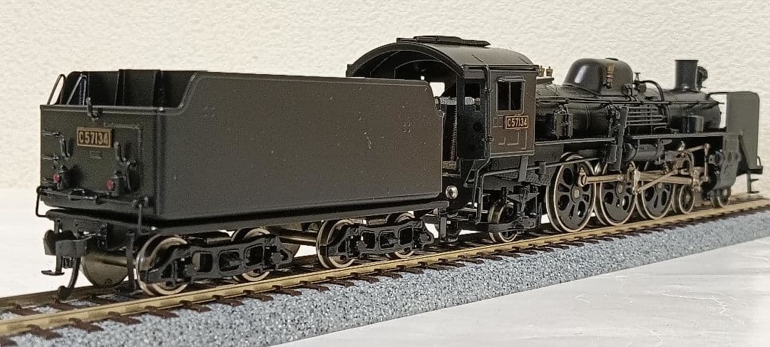 HOゲージ 宮沢模型 Ｃ57蒸気機関車 、メンテナンス済