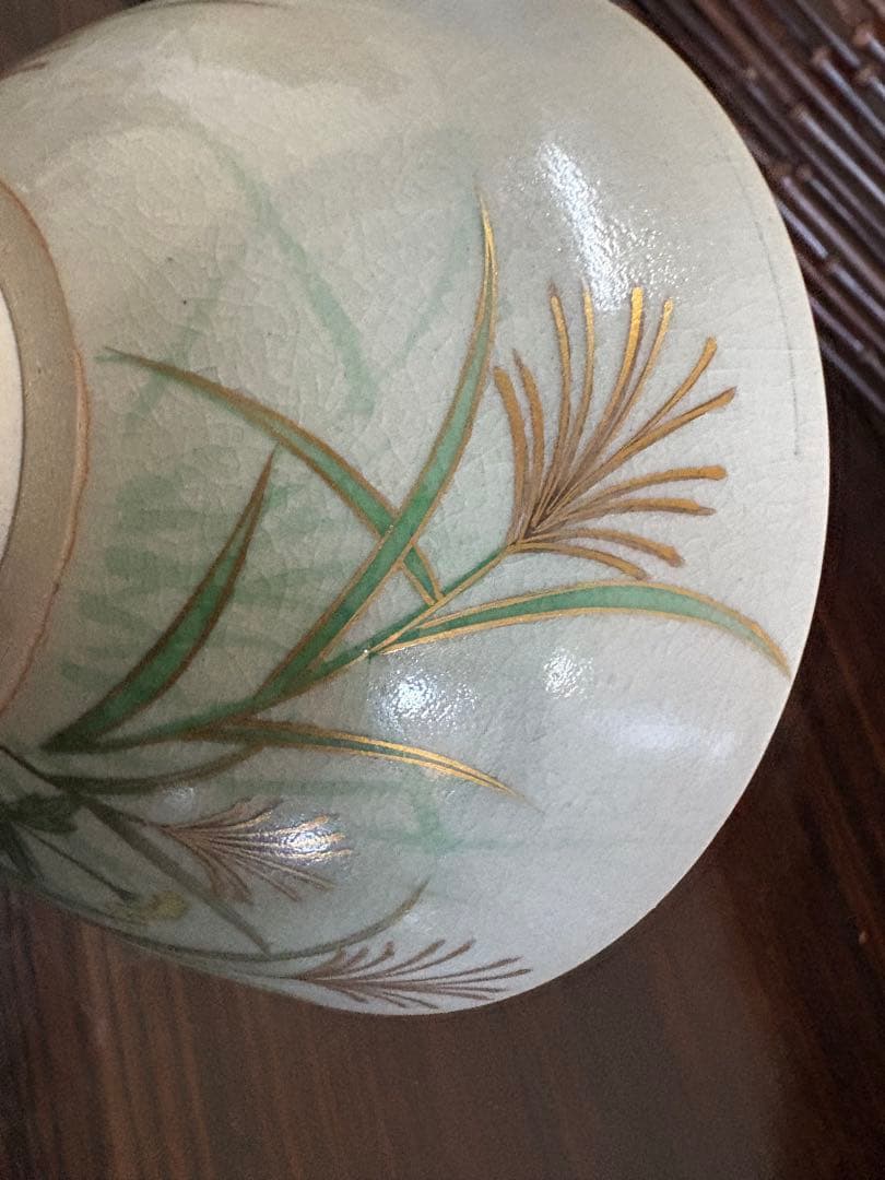 杉田翔平　清閑寺窯　色絵仁清武蔵野絵