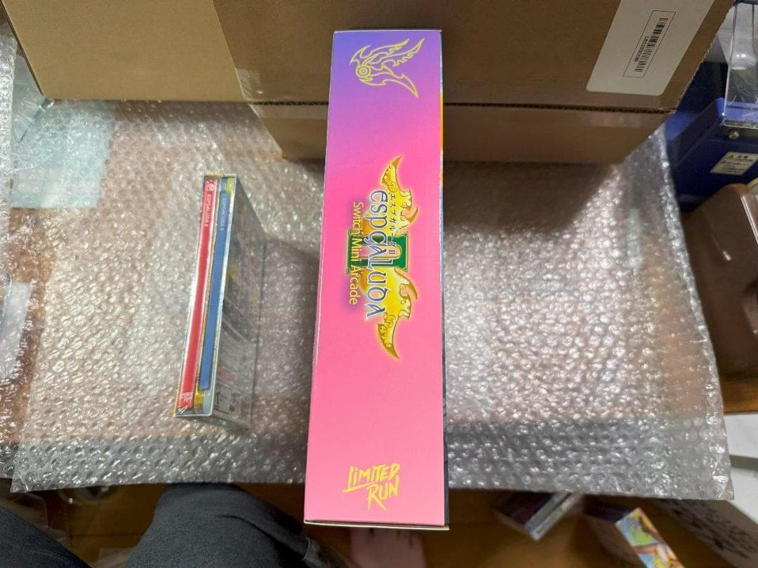 SW エスプガルーダ II 北米スチールブック版+アーケードレプリカ 新品未開封