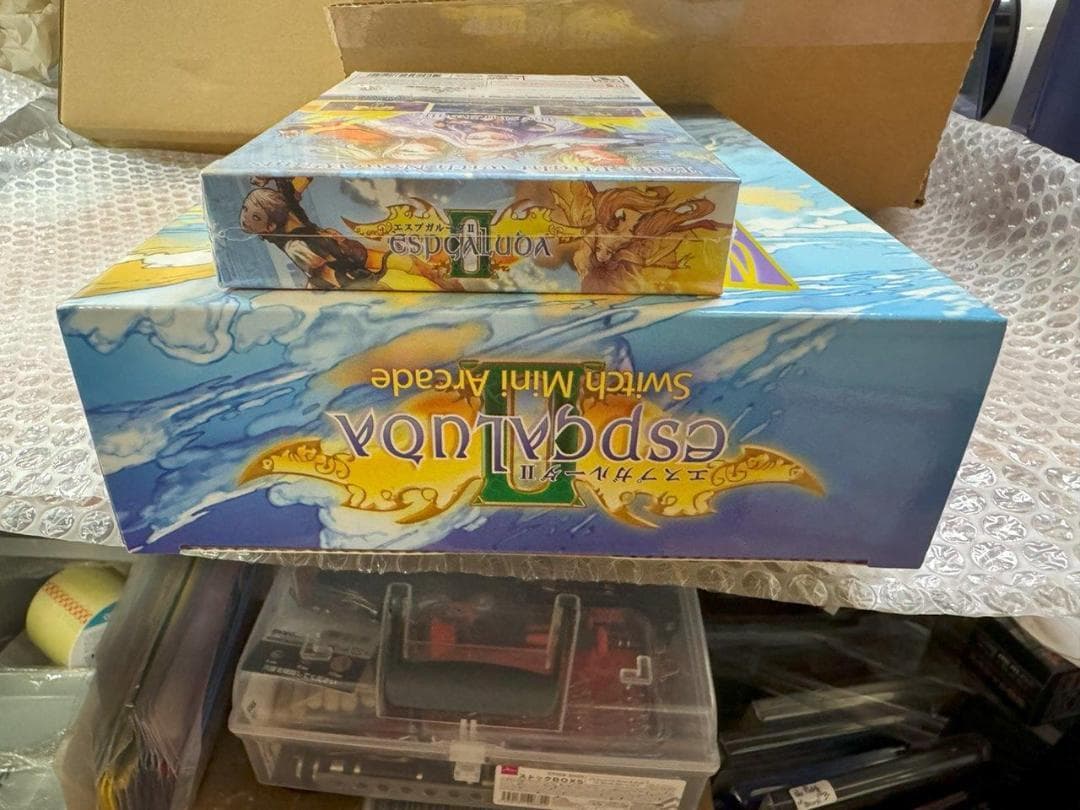 SW エスプガルーダ II 北米スチールブック版+アーケードレプリカ 新品未開封