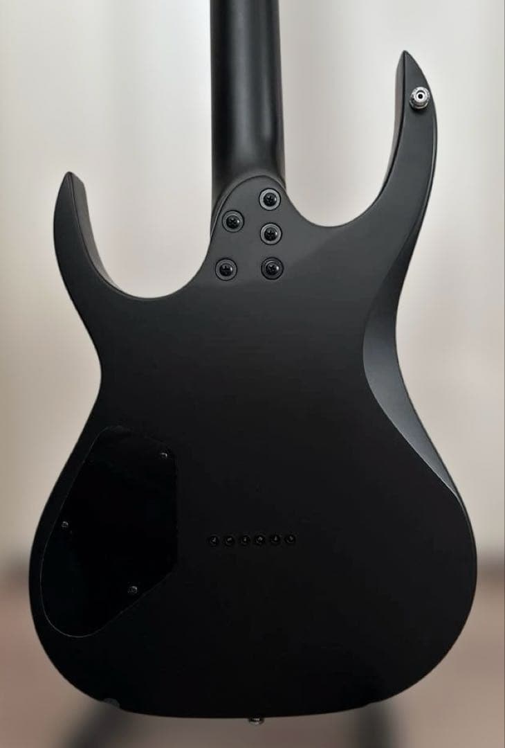 Solar エレキギター スキャロップ加工(素人加工)