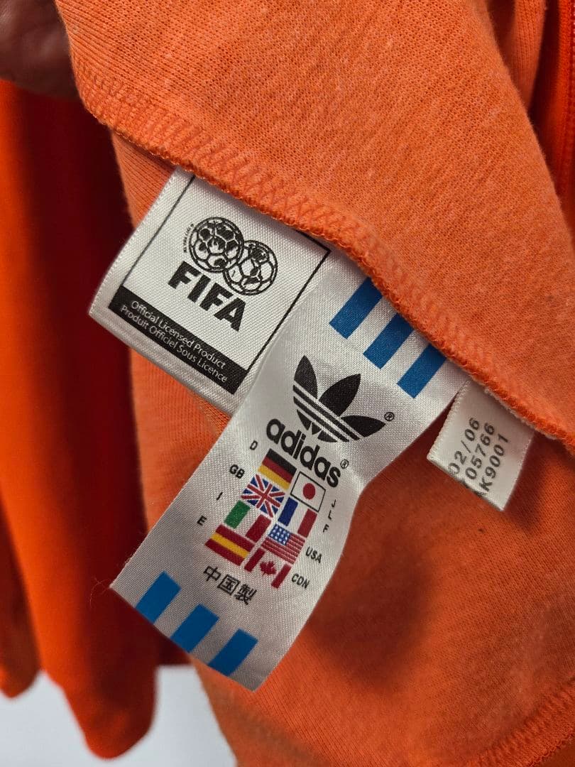 オランダ代表 × adidas トラックジャケット｜復刻モデル｜Lサイズ