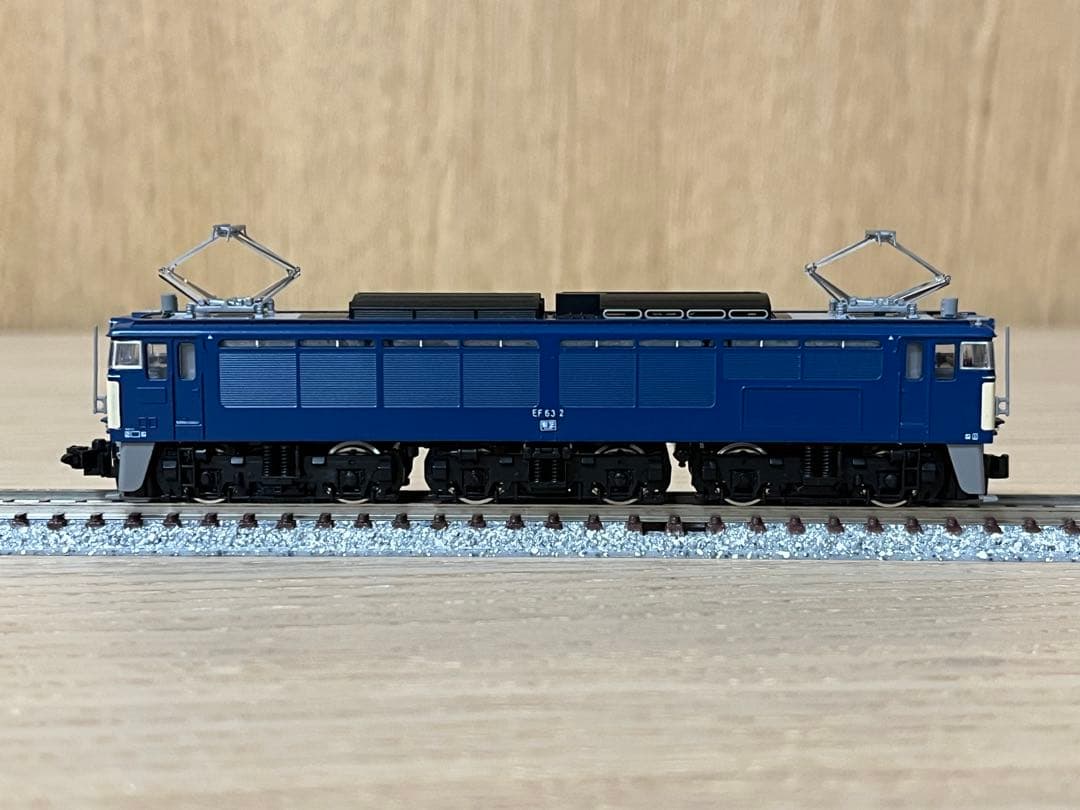 TOMIX JR EF63形電気機関車（青色）2両セット