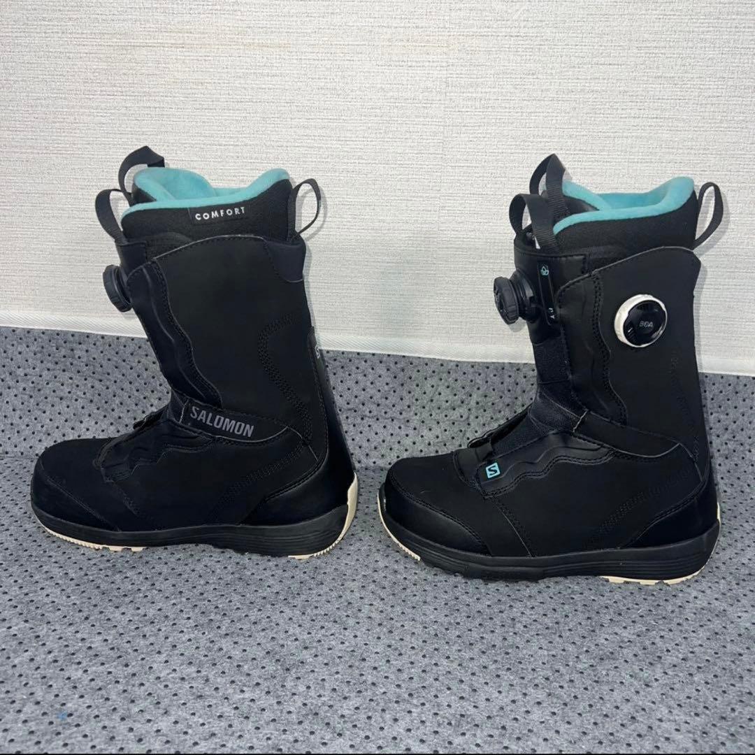 スノーボード SALOMON IVY BOA SJ BLACK 23.5cm