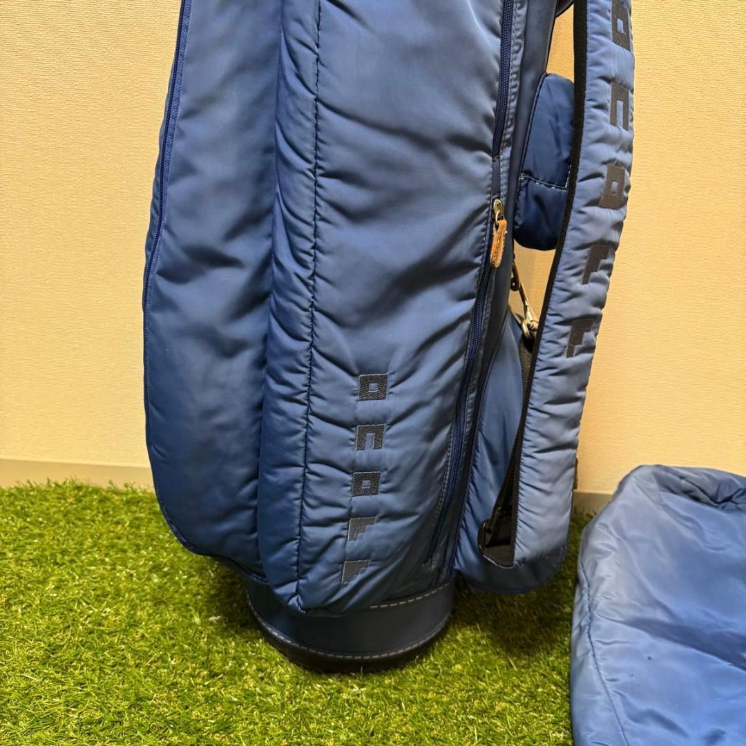 ONOFF オノフ キャディバッグ ゴルフバッグ ナイロン ブルー