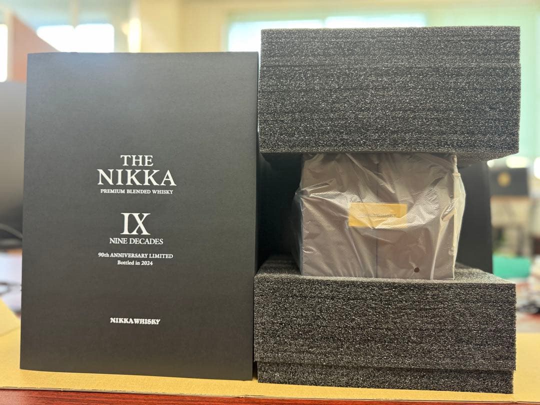 ザ・ニッカナインディケイズ(ダンボールのみ開封)ラスト1本