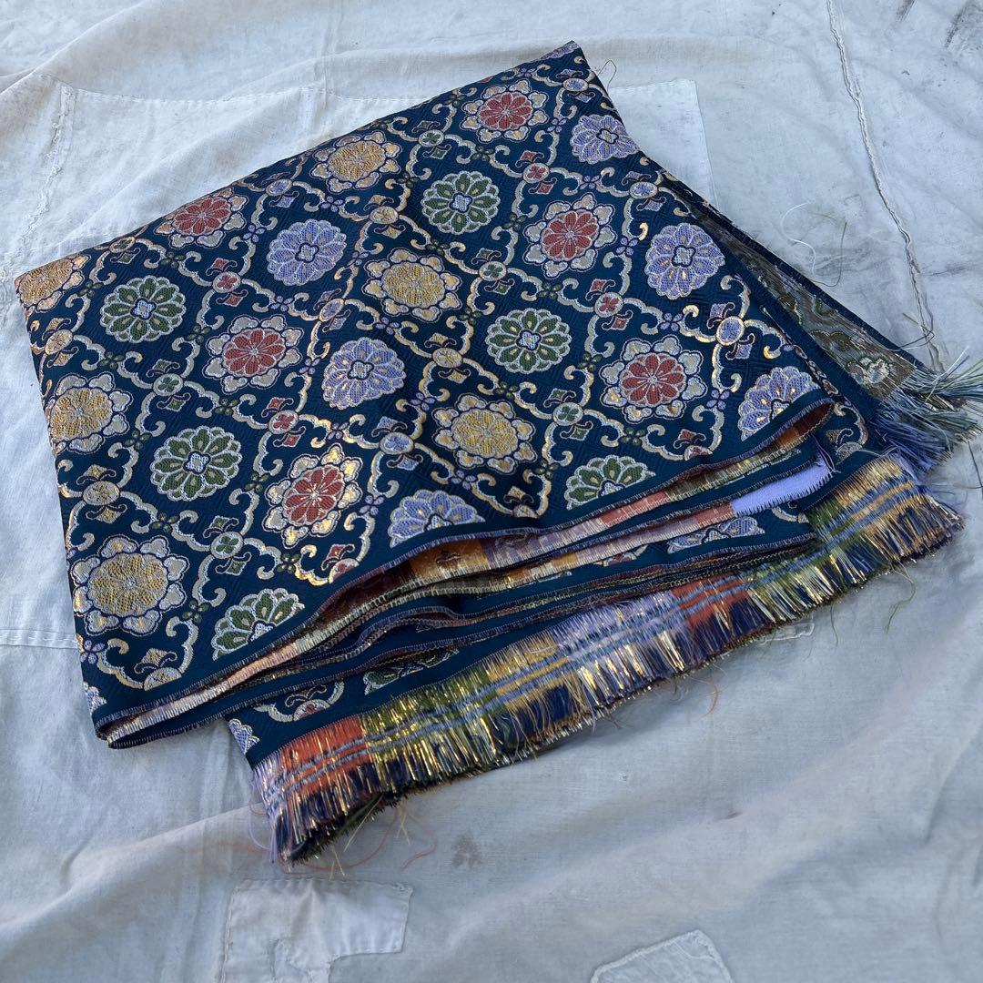 広巾金通唐草結燭甲 10尺　300×70