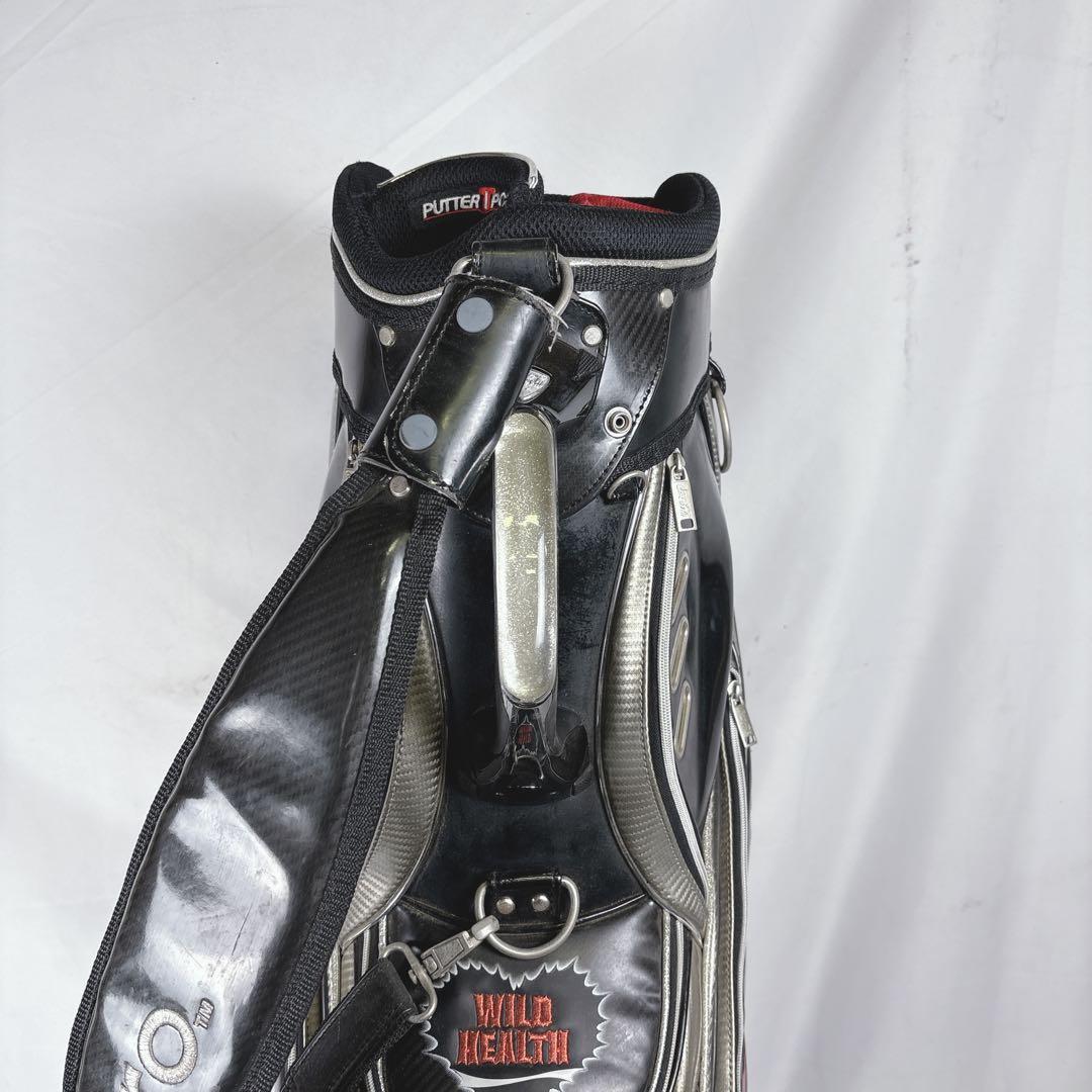 コカコーラZERO キャディバッグ ゴルフバッグ フード付き 9.5型