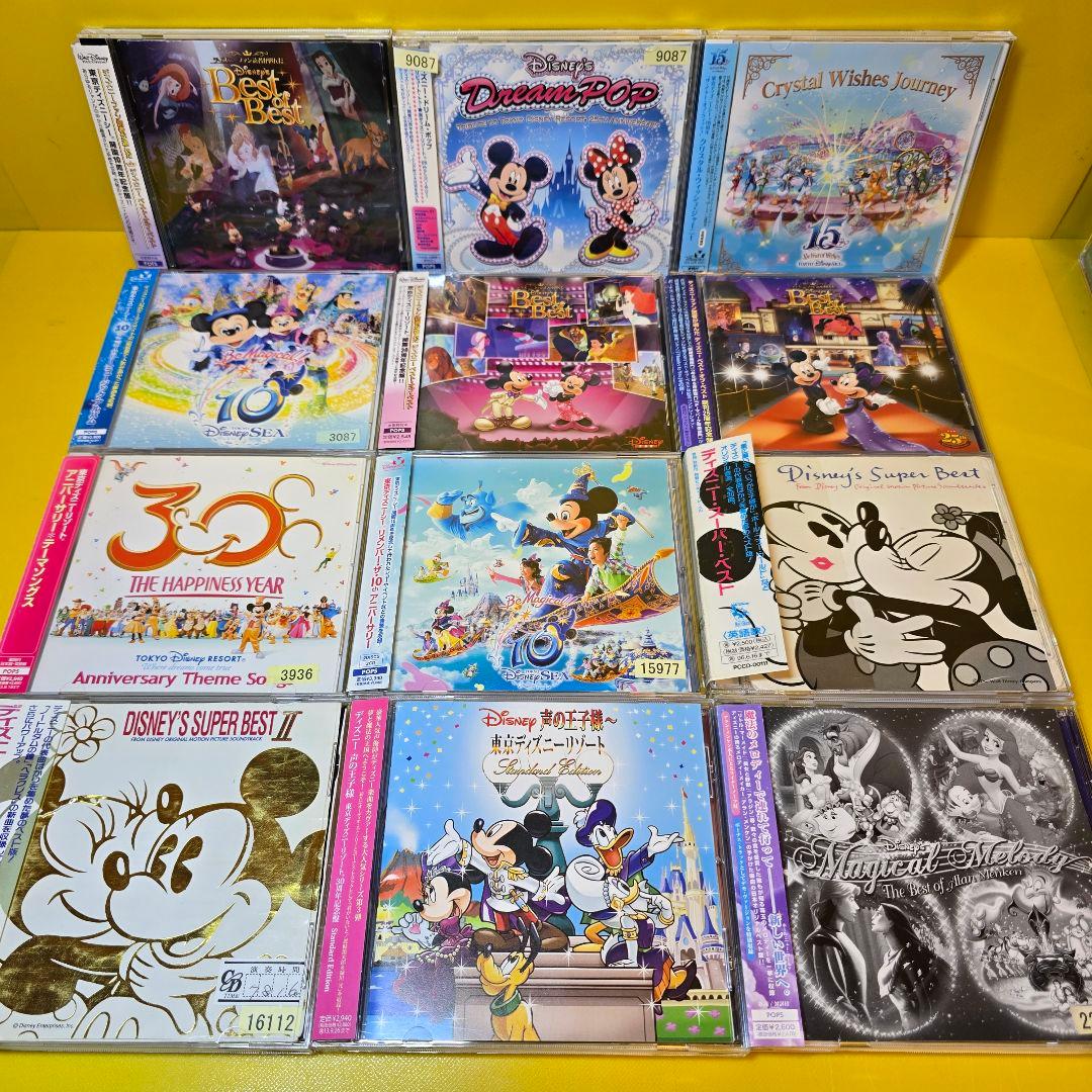 新品ケース交換済みDisney ディズニー CDまとめ158枚セット