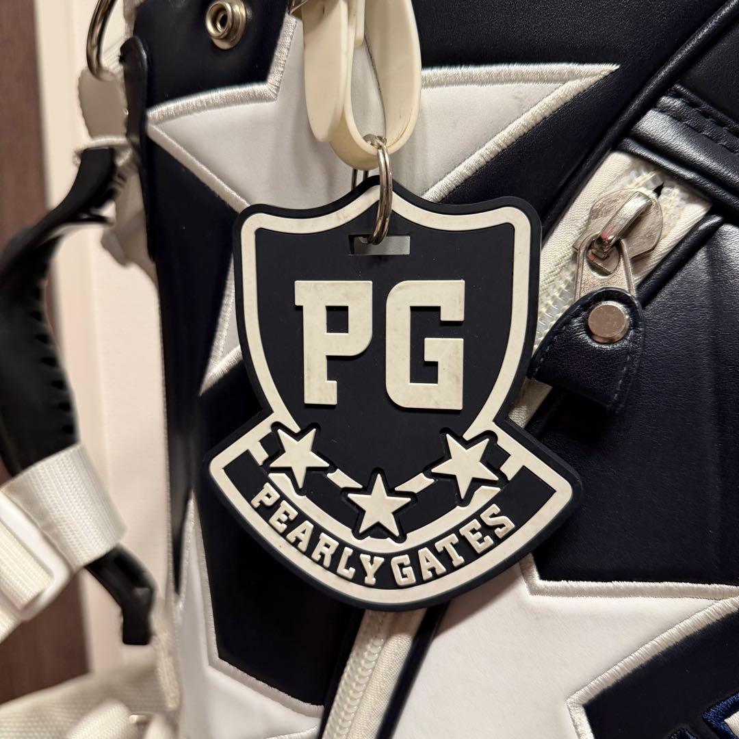 【希少】PEARLY GATES キャディバッグ 星柄 アイアンカバー付