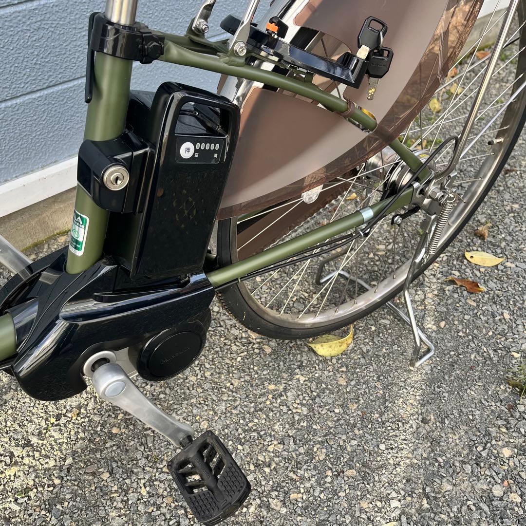 Panasonic 電動アシスト BE-FD632G 26型 モスグリーン