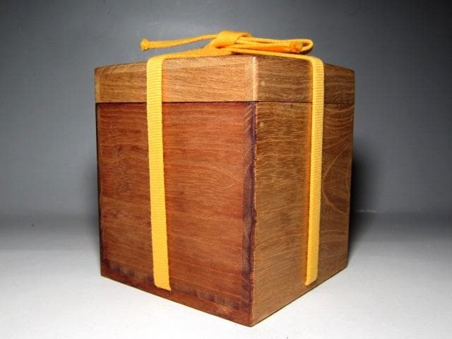 ＜hmhm様＞宋胡録茶入 「長雨」 挽家 表千家十二代 惺斎花押　　　　m145