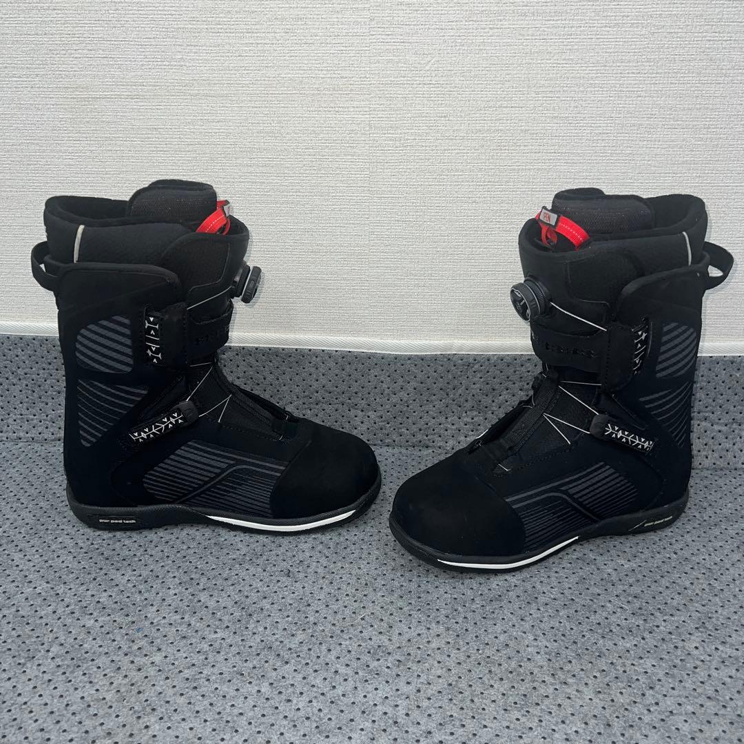 数回使用 人気サイズ27.5cm HEAD THREE BOA スノボブーツ