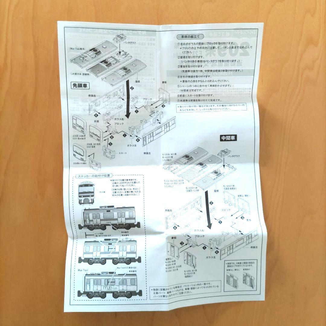 Bトレインショーティー JR東日本 209系 （房総色）
