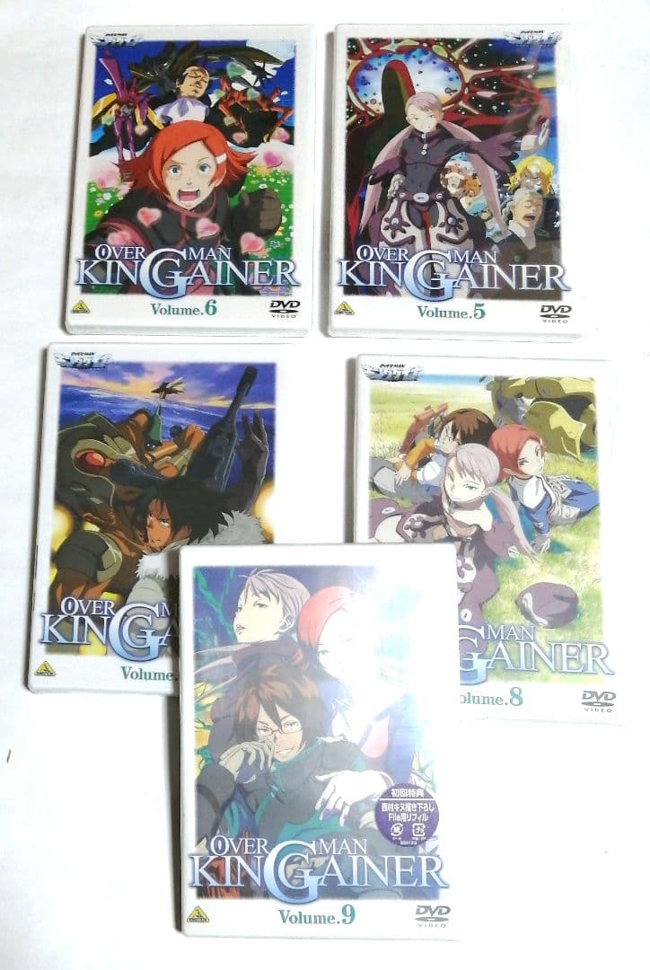 キングゲイナー Volume.1～９
ENCYCIOPEDIA FILE