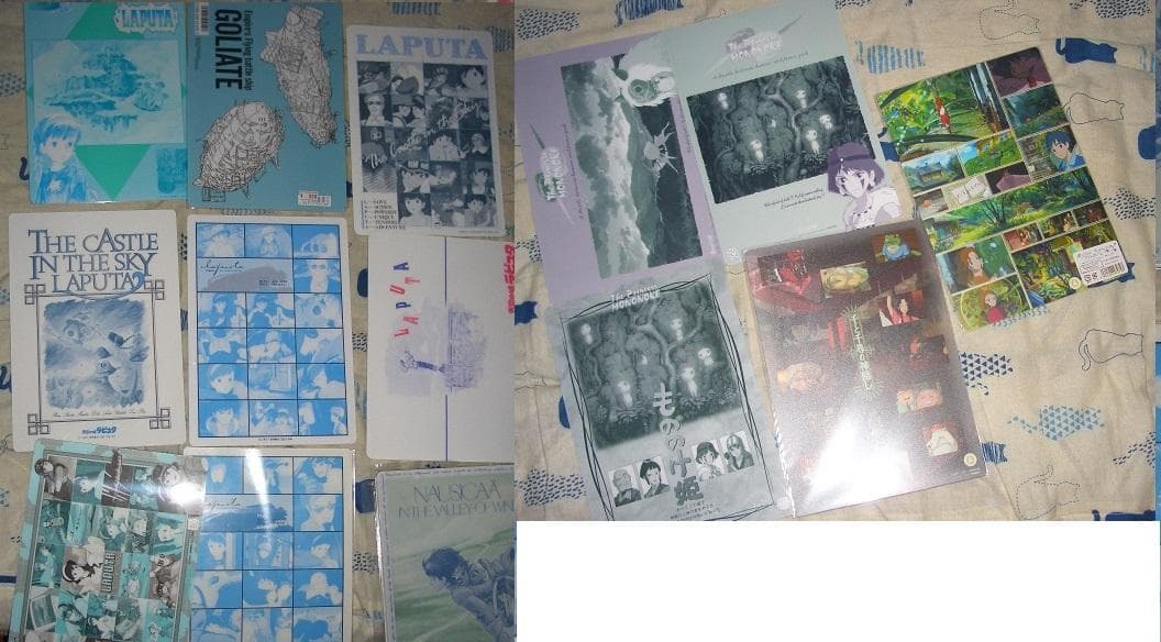 宮崎アニメ・超美品下敷き32枚セット