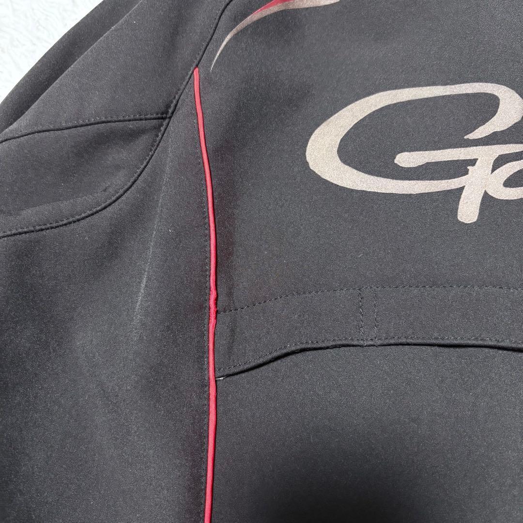 gamakatsu フィッシング用 ソフトシェルスーツ 上下 ブラック M