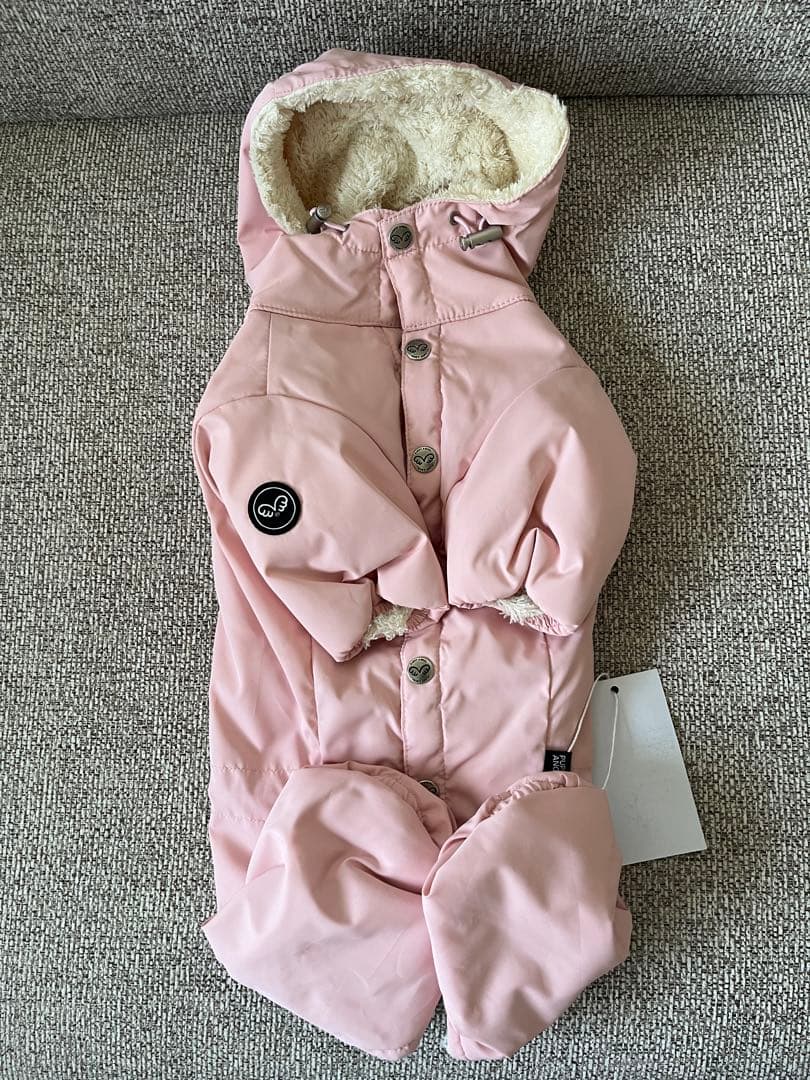 Puppy Angelパピーエンジェル フード付きオーバーオール女の子用ML