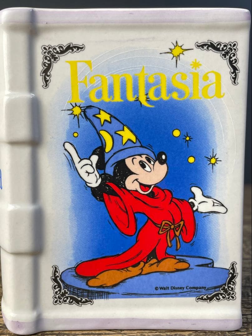 当時物 ファンタジア ミッキー ディズニー アンティーク 貯金箱