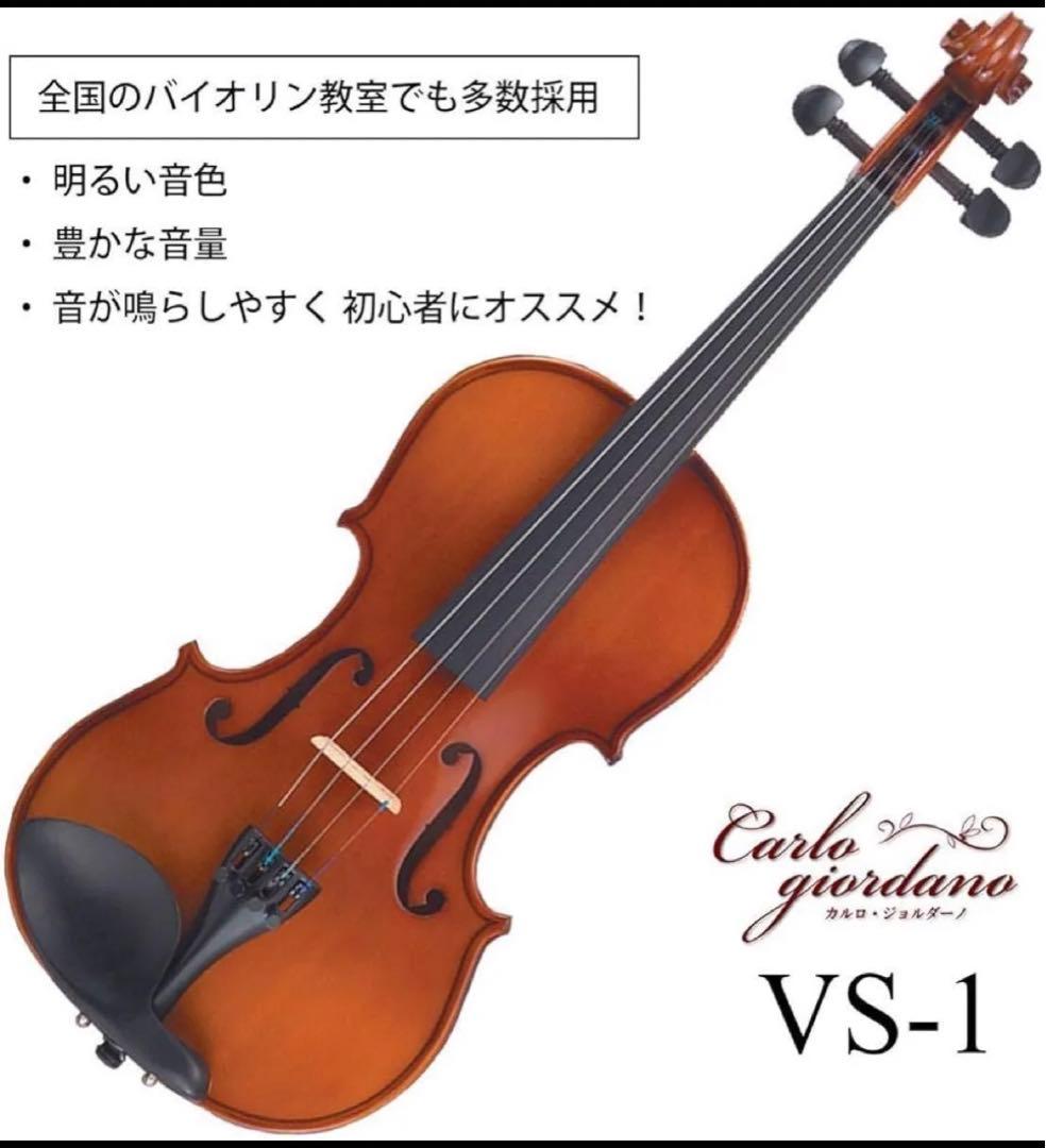 【新品】バイオリン CARLO GIORDANO/VS-1 (4/4サイズ)