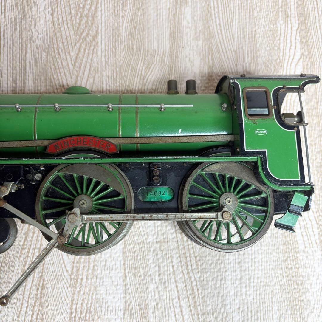 アスターホビー ライブスチーム サザン901 蒸気機関車 ジャンク レール付