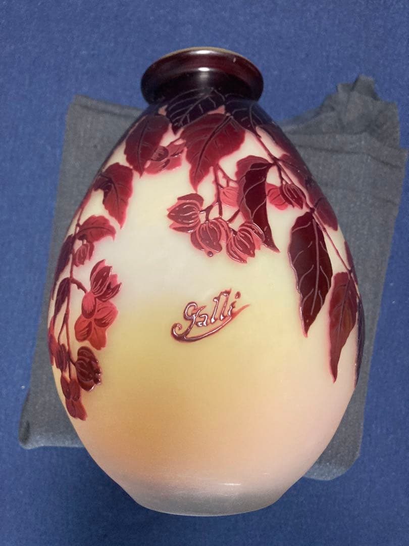 Gallé ガレの花瓶