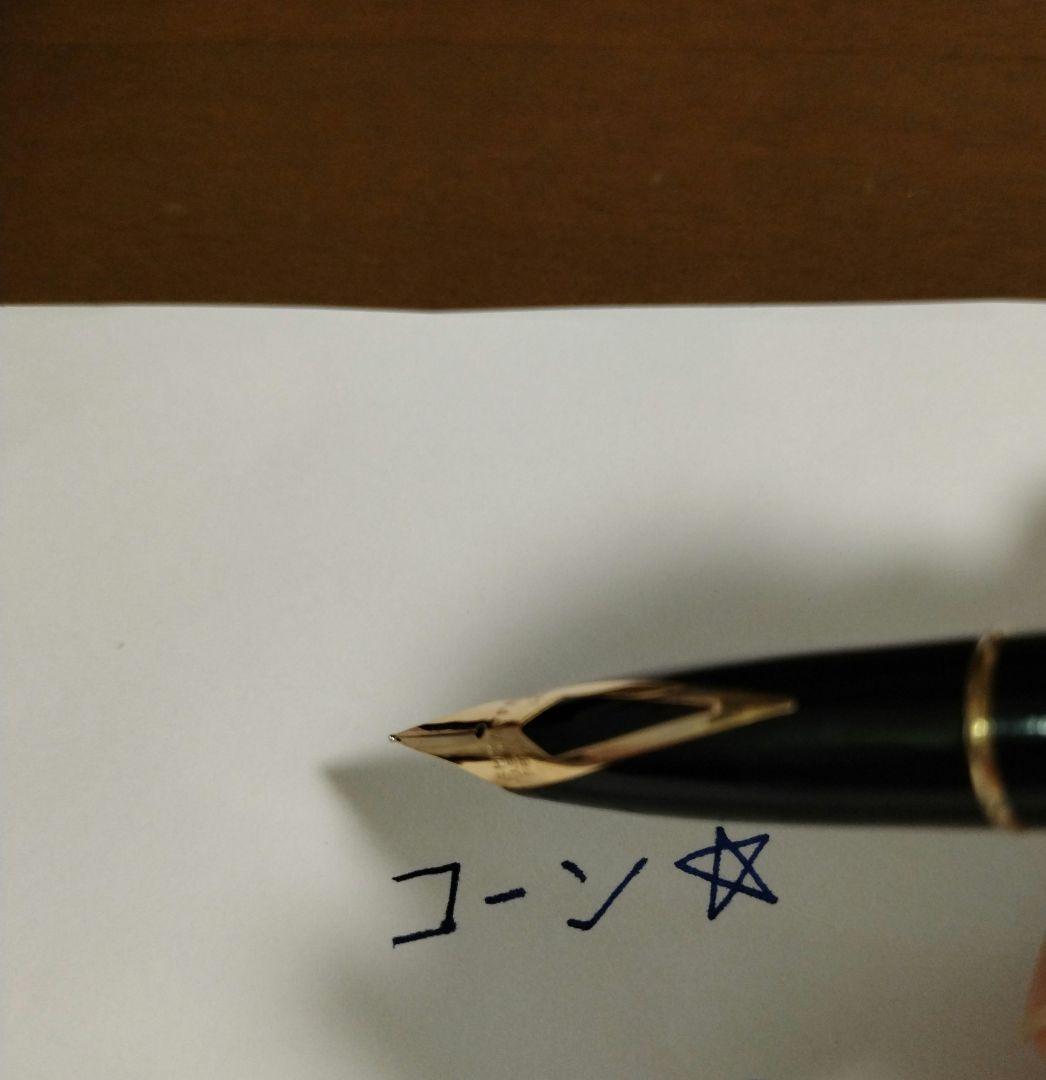 シェーファー USA 黒 万年筆 00485 ペン先K14刻印