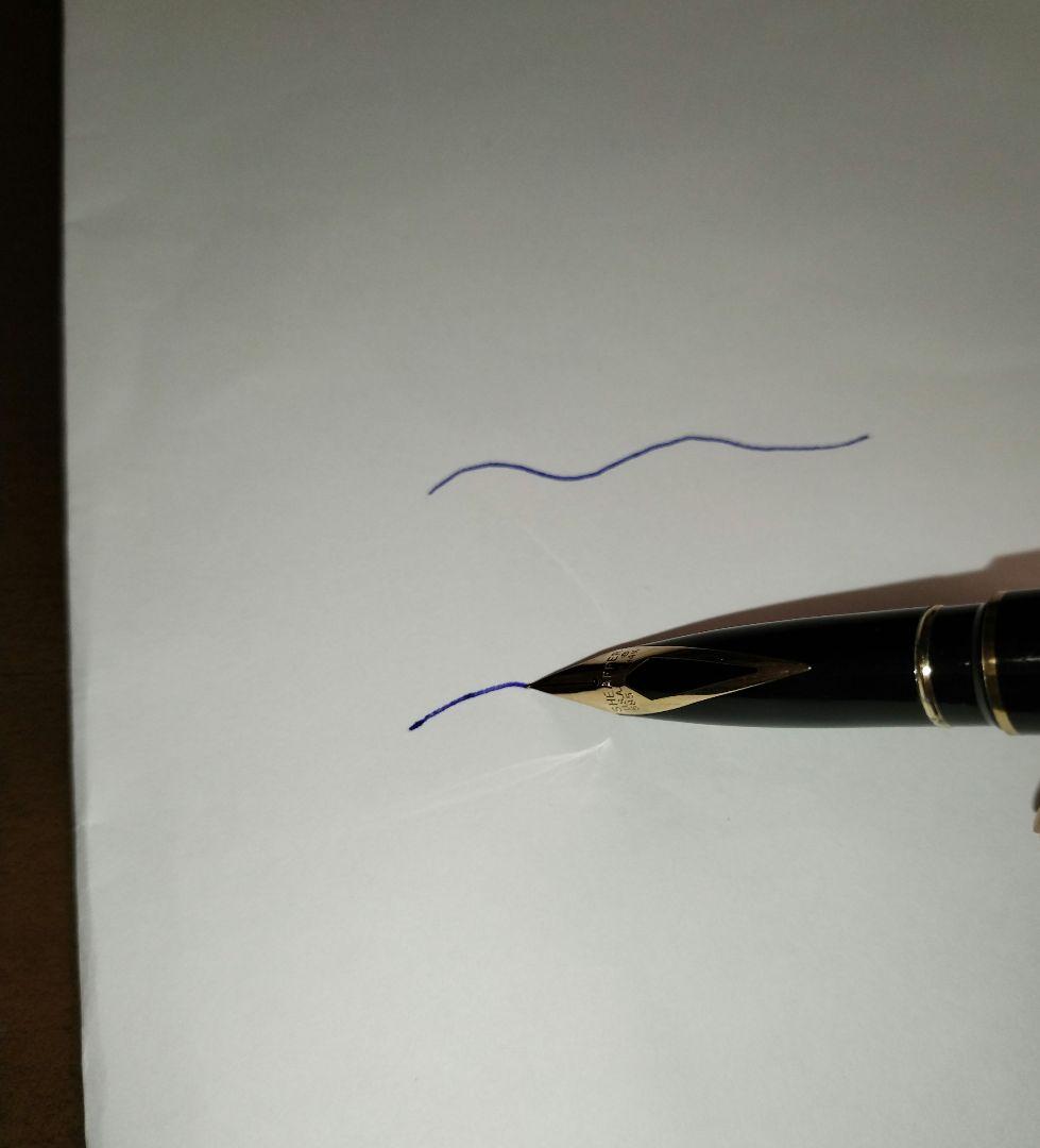 シェーファー USA 黒 万年筆 00485 ペン先K14刻印