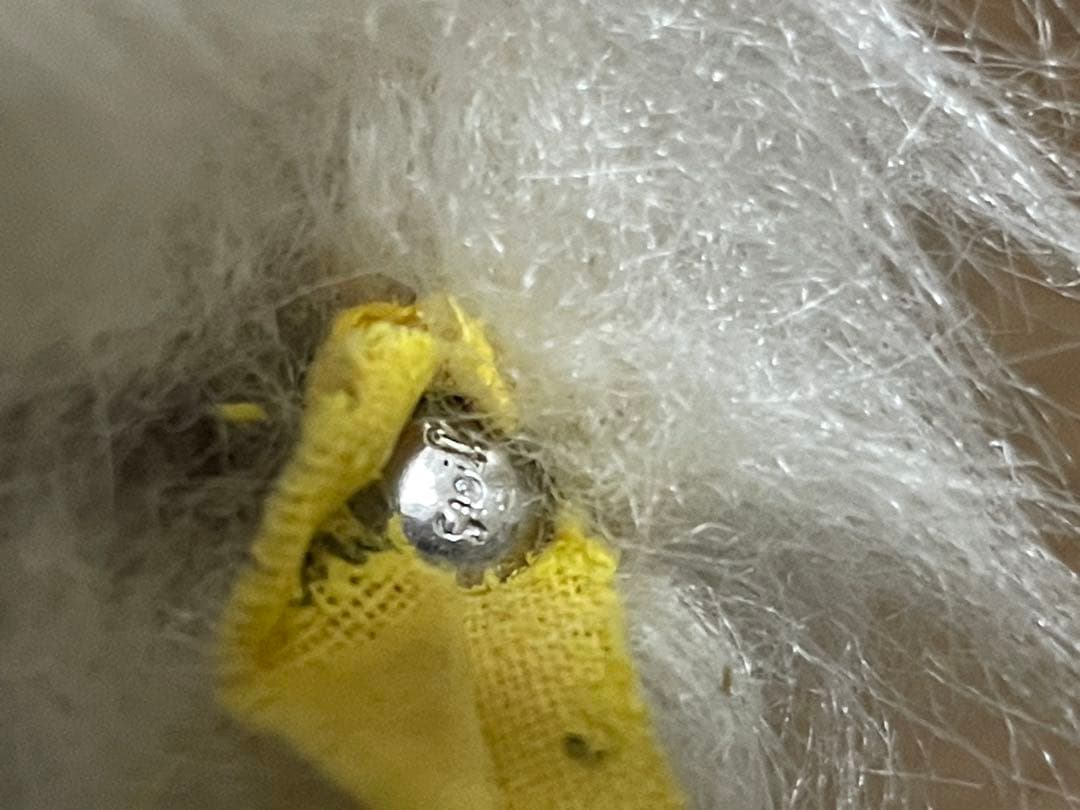 《くまお》ヴィンテージ　テディベア　シュタイフ　ゾッティ　ホワイト