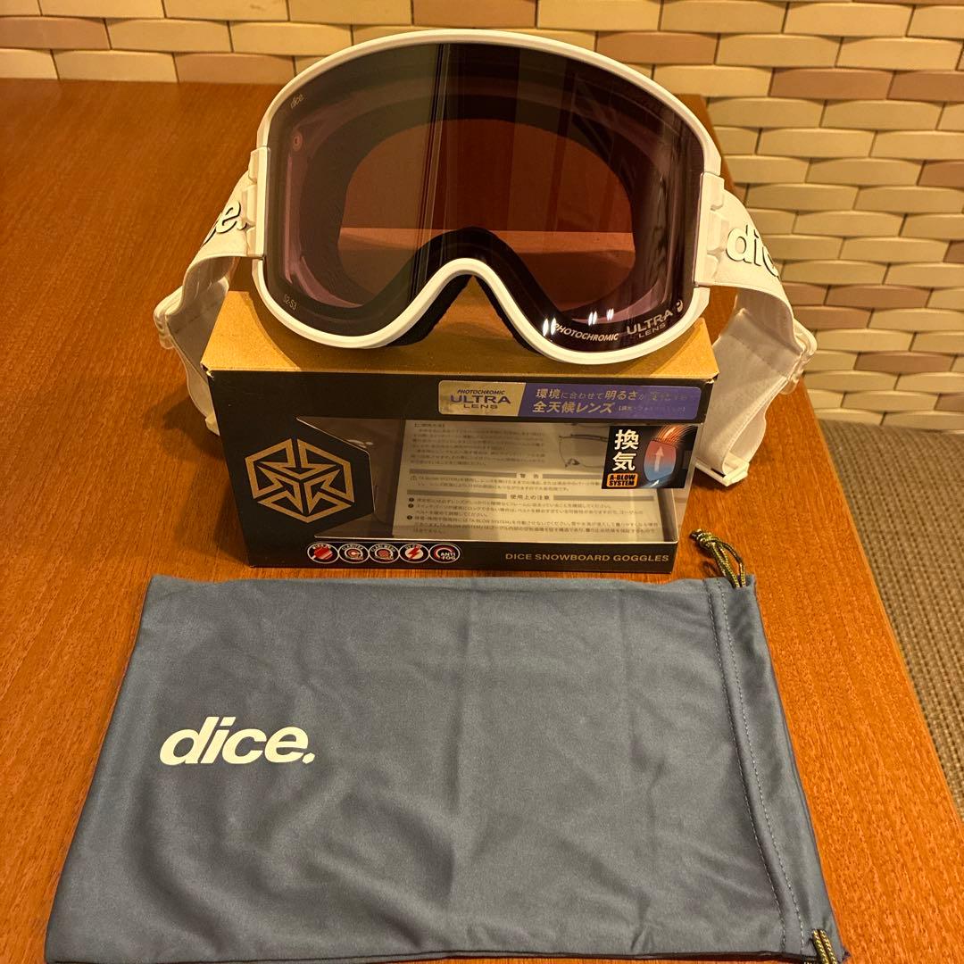 DICEダイス2026限定【GOODMAN / WHO】調光 呼吸するゴーグル