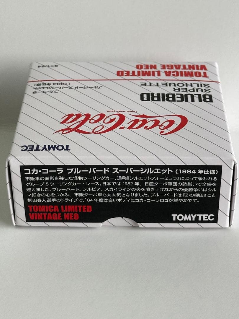トミーテック　コカ・コーラ ブルーバード スーパーシルエット (1984年仕様)