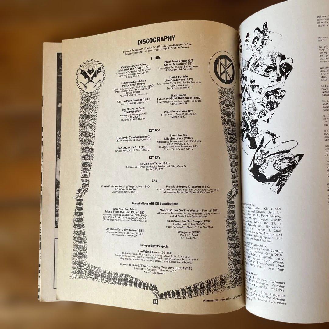 アート・デザイン・音楽 DEAD KENNEDYS THE UNAUTHORIZED VERSION